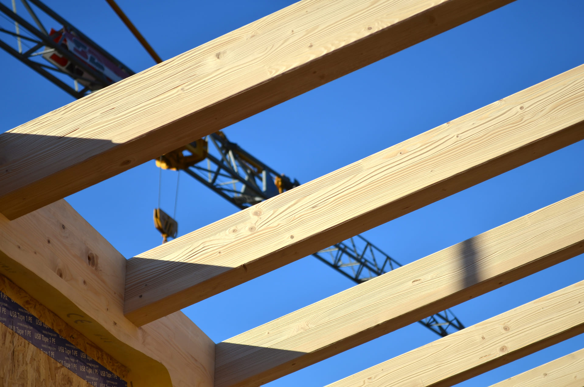 travi di copertura in legno
