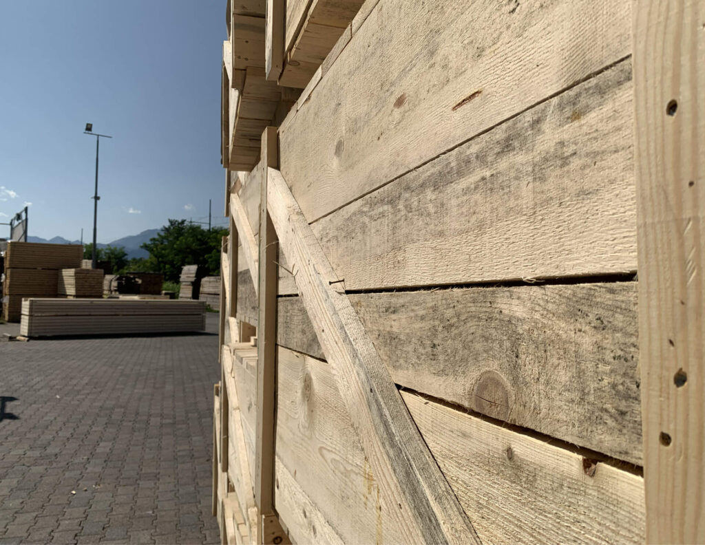 cassoni in legno per imballaggio merci