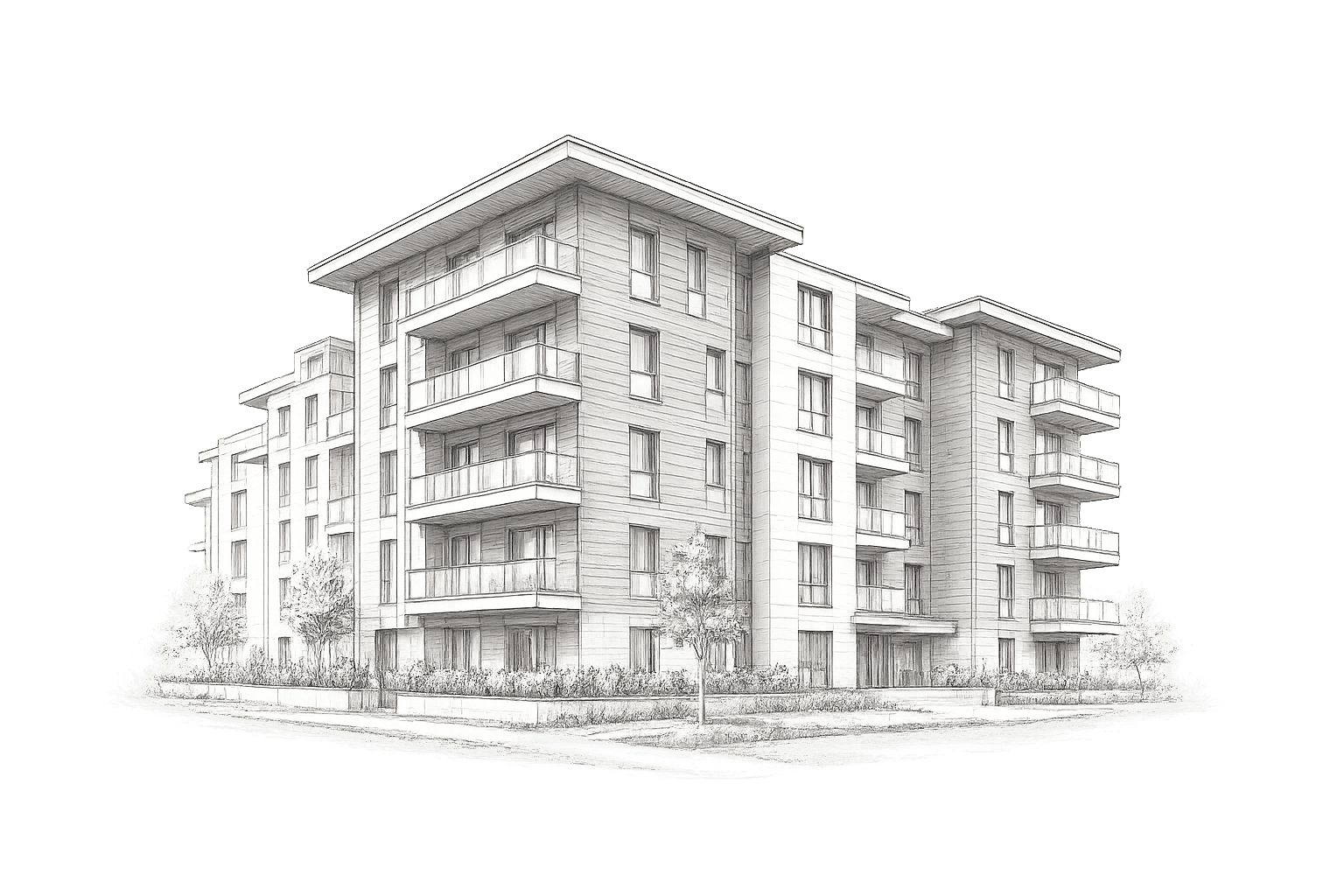 palazzi e edifici multipiano in legno