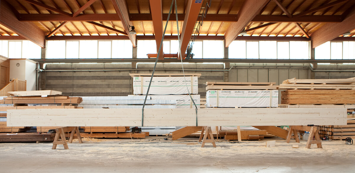 lavorazione legno per tetti in legno